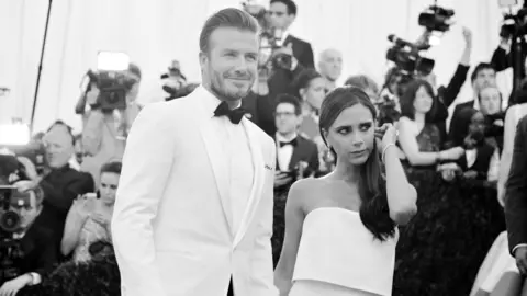 Getty Images David and Victoria Beckham