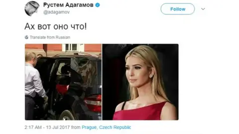 @adamagov Photo of Ivanka Trump