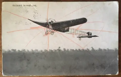 Hansons Auctioneers Postcard sent by DH Lawrence