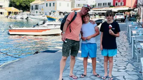 Alex Duncan Alex Duncan and his two sons