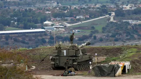 AFP Israeli troops in the occupied Golan Heights (3 January 2020)