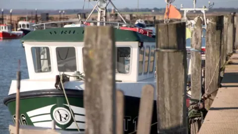 Fishing boats at Great Yarmouth