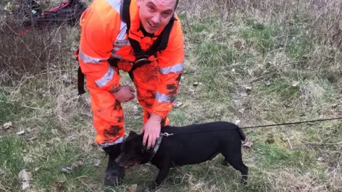 @Beds_FireCtrl Dog after rescue