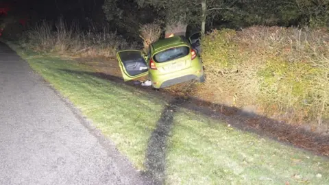 Lincolnshire Police Crash scene