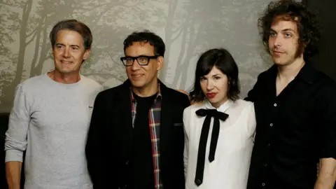 Getty Images The cast of Portlandia, Kyle MacLachlan, Fred Armisen, Carrie Brownstein and Jonathan Krisel in 2013