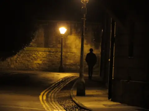 Becca Collacott A misty night in Oxford captured by Becca Collacot