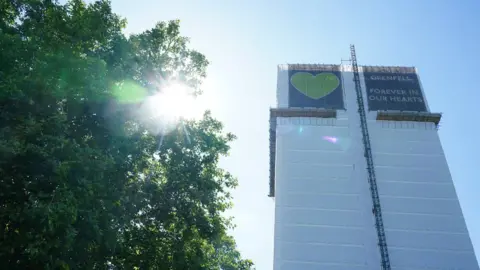 PA Media The Grenfell Tower