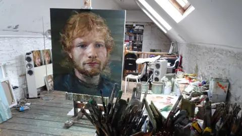 John Sheeran Colin Davidson's portraits of Ed Sheeran