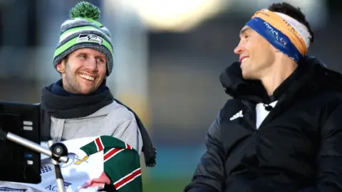 Getty Images Rob Burrow (L) and Kevin Sinfield (R)