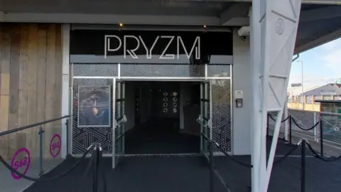 Google Pryzm nightclub in Plymouth