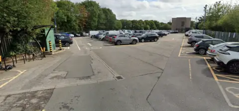 Google Cockfosters car park 