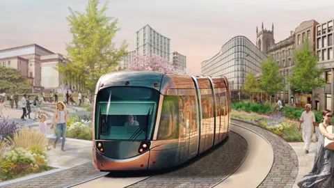 West Yorkshire Combined Authority Tram