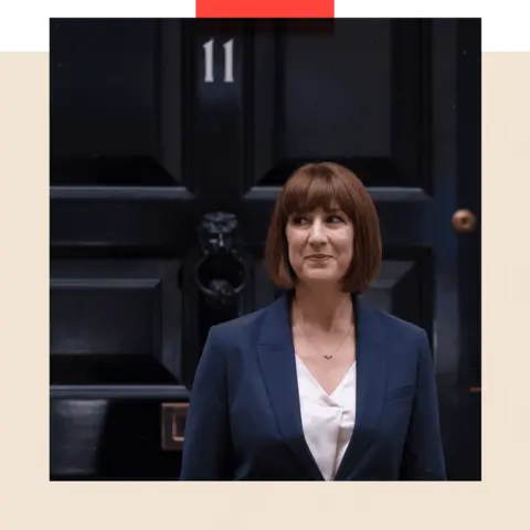 Getty Images Rachel Reeves outside No 11 Downing Street