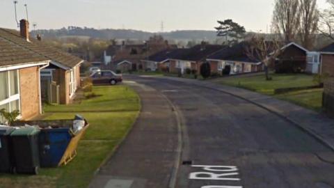 A shot of Sleigh Road in Sturry taken from Google street view