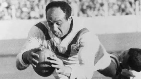 Getty Images Billy Boston was a prolific try scorer for Wigan and Great Britain