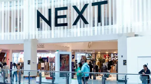 The entrance to a Next store in Manchester