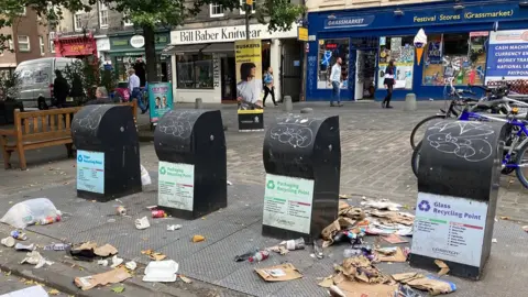 recycle bins