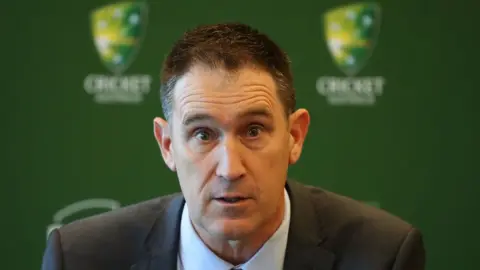 Getty Images Cricket Australia chief executive James Sutherland