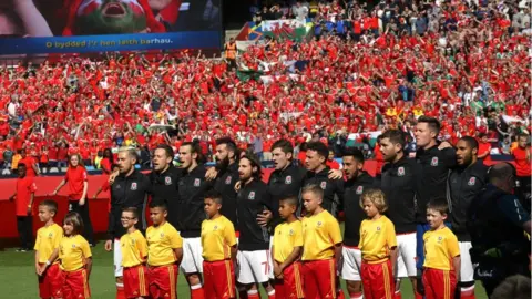 Getty Images Wales football team