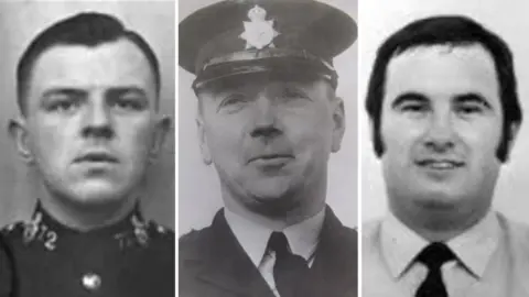 IOM Constabulary Gordon Black, Jack Cretney and Denis Hamer