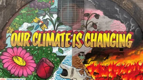 Grantham Institute Glasgow mural