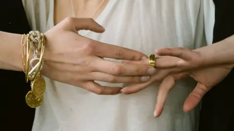 Aligihieri Bracelets and a ring from the S/S 18 collection by jeweller Aligihieri