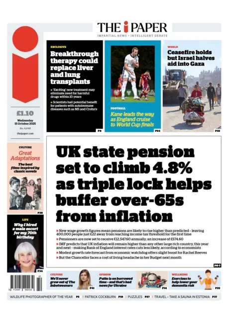  “UK state pension set to climb 4.8% as triple lock helps buffer over-65s from inflation”.