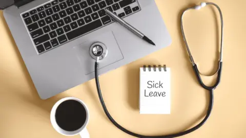 Getty Images sick leave illustration