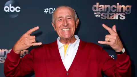 Getty Images Len Goodman also appeared on Dancing with the Stars, the US version of Strictly