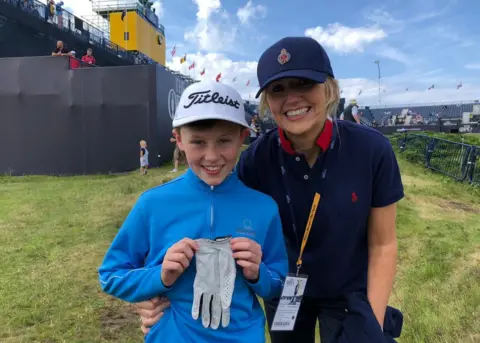 BBC Patrick Morris and his mum Teresa