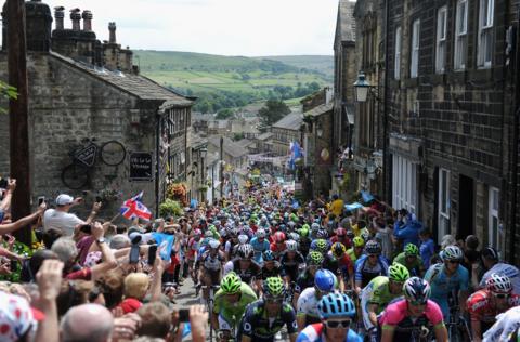 The 2014 Tour de France comes to Haworth