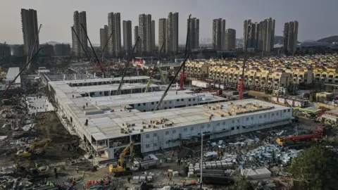 Getty Images Hospitals being built