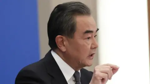 Getty Images Chinese Foreign Minister Wang Yi