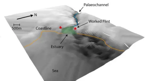 Europe’s Lost Frontiers/VLIZ 3D surface model of Southern River