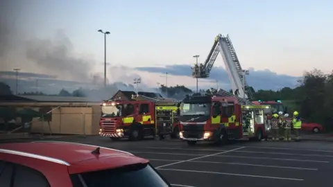 Brackley Town FC Fire at clubhouse