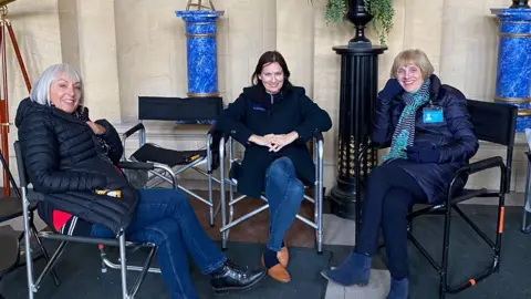 Grimsthorpe Castle Staff at Grimsthorpe Castle