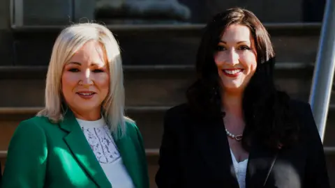 Reuters Michelle O'Neill dan Emma Little-Pengelly