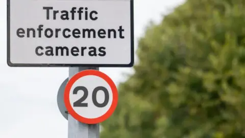 Getty Images A 20mph sign