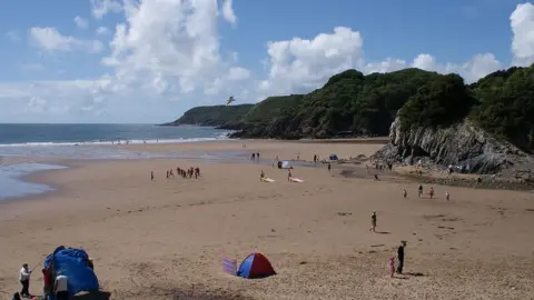 Lukeas09 Caswell Bay in 2008 - photo by Lukeas09