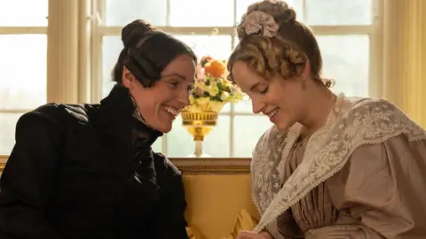 Suranne Jones and Sophie Rundle in Gentleman Jack