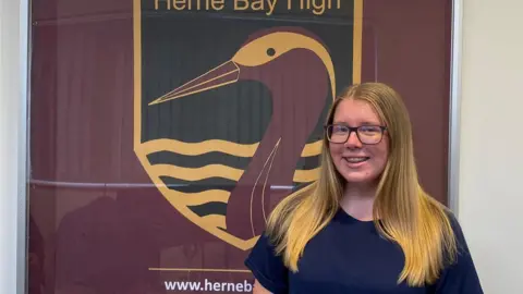 Herne Bay High School Herne Bay High School pupil, Abi