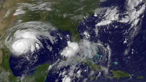 NOAA satellite image