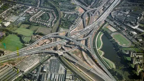 Getty Images Spaghetti junction in Birmingham