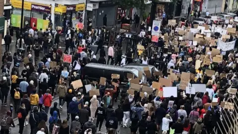 Northampton Black Lives Matter protest