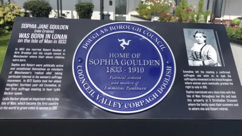 Friends of Sophia Goulden Sophia Goulden blue plaque