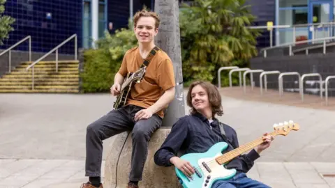 Derby College Owen Doherty and Declan Dean