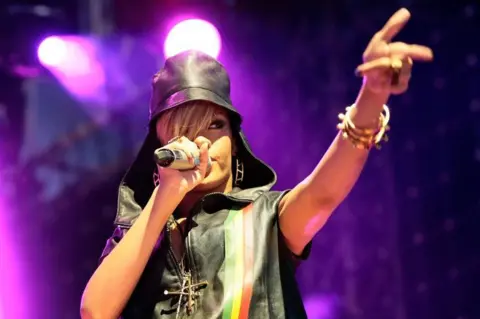 Matt Kent/Getty Images Rihanna at the Big Weekend