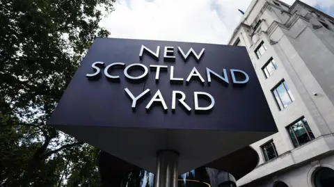 New Scotland Yard sign