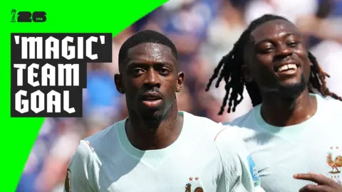 Ousmane Dembele and Manu Kone