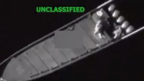 Boat shown in US Southern Command video of operation